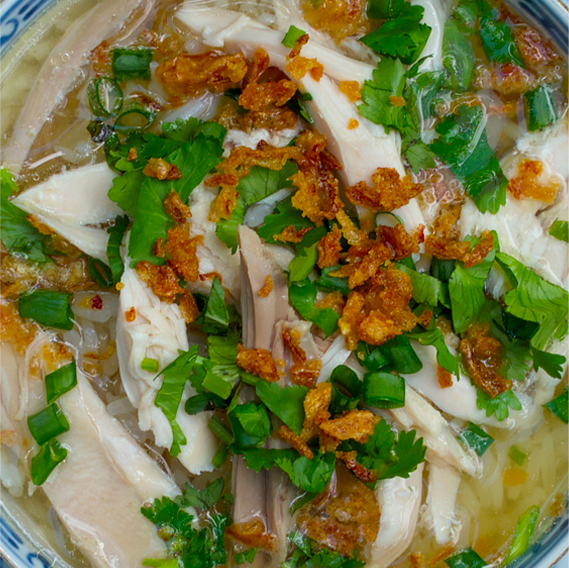 porridge de poulet